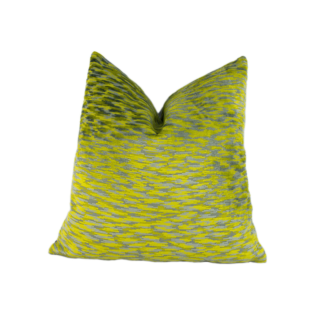 Osborne &amp; Little - Guimard - Yellow - Stunning Designer Velvet Cushion Cover Home Décor Throw Pillow.