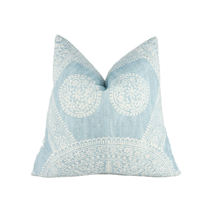 Thibaut - Stonington - Spa Blue - Cushion Cover Pillow Throw Stunning Home Décor.