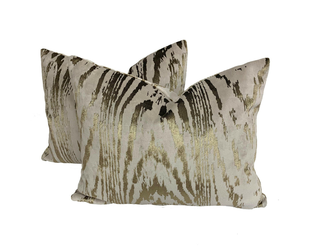 Kai - Marva - Gold Cushion Covers / Pillow Throws.