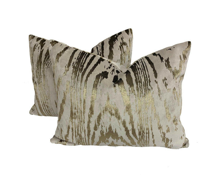 Kai - Marva - Gold Cushion Covers / Pillow Throws.