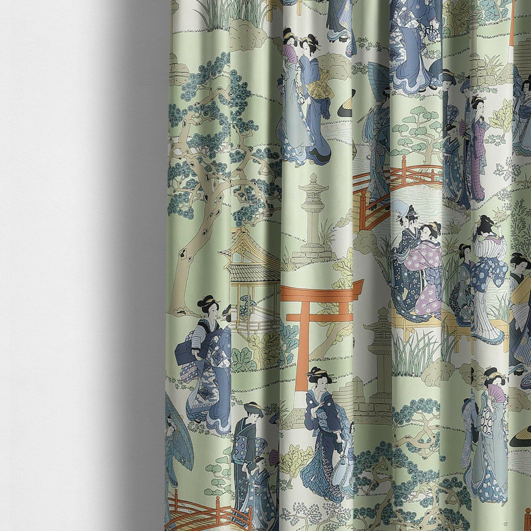 Manuel canovas geishas indigo curtains made to measure drapes designer home decor.