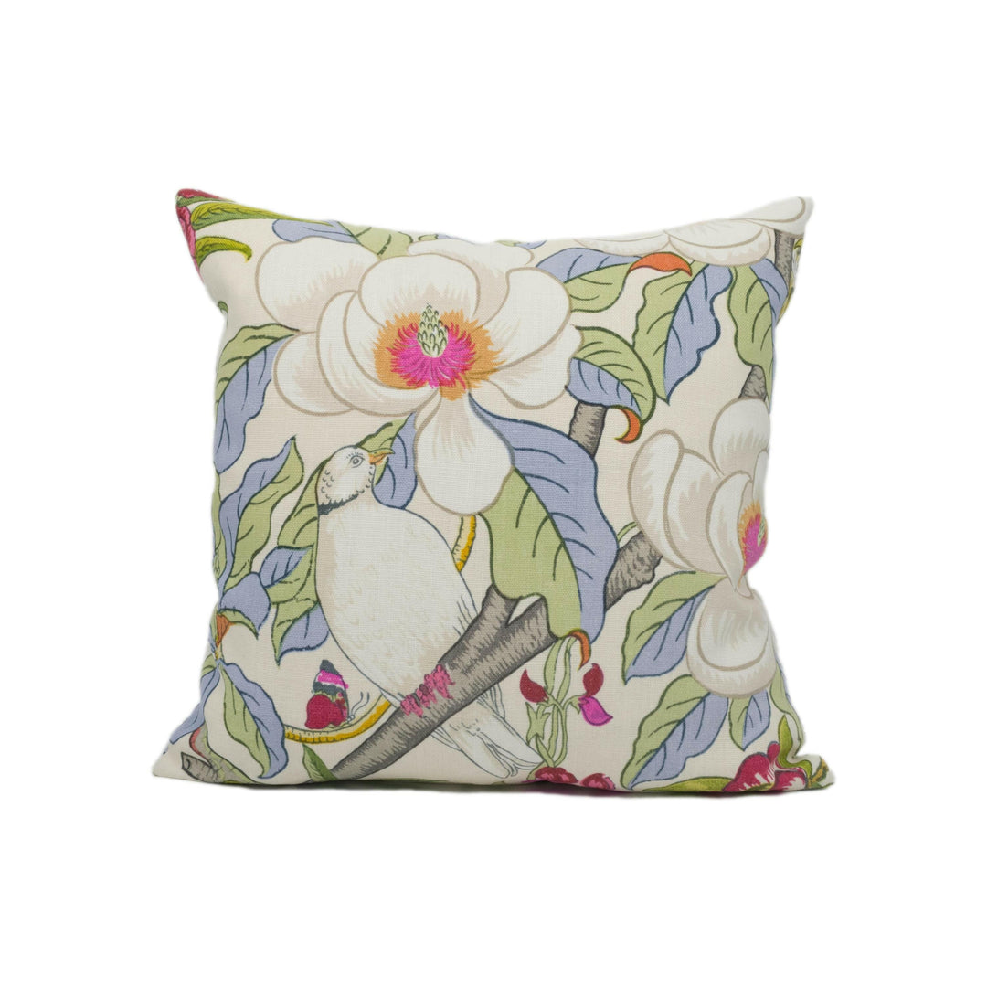 GP & J Baker - Imperial Pheasant - Original - Bold Florals and Birds Cushion Cover - Handmade Throw Pillow - Designer Home Décor.