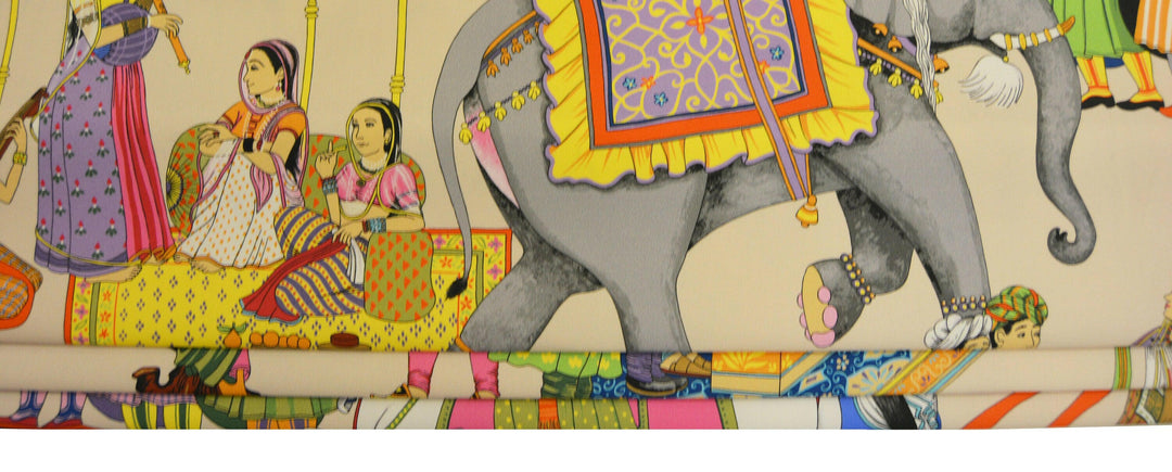 Manuel Canovas - Kalinda - Tangerine - Made To Measure Professionally Made Roman Blind.