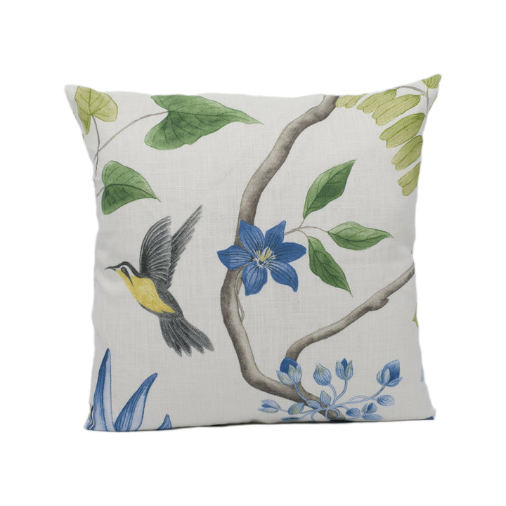 Sanderson - Clementine - Delft Blue - Cushion Cover Throw Pillow Stunning Designer Home Decor.