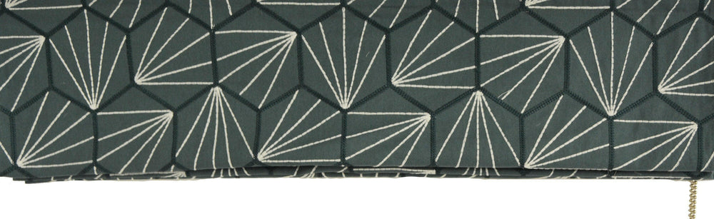 Scion - Aikyo - Teal - Made To Measure Professionally Made Roman Blind.