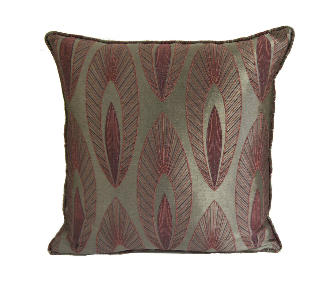 ILiv - Arrow Leaf - Amethyst - Stunning Designer Home Decor Cushion Cover Throw Pillow.