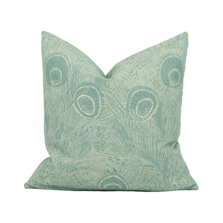 Liberty of London - Hebe Marlowe Linen - Lichen Robin’s Egg - Cushion Covers Pillow Throw Home Decor Soft Furnishing Interior Design.