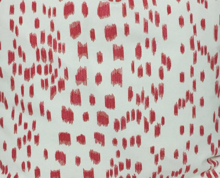 Brunschwig & Fils - Les Touches - Pink Luxurious Modern Animal Print Designer Cushion Cover - Luxury Throw Pillow - Handmade Home Decor.