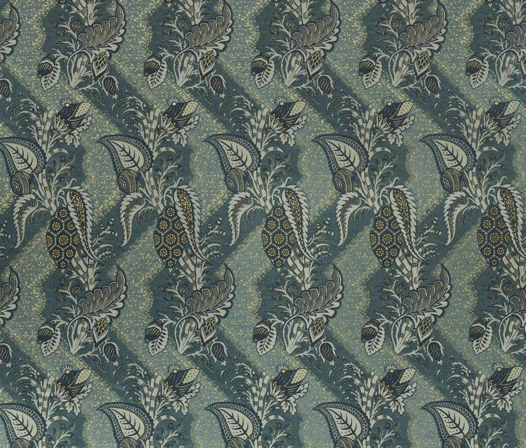 Zoffany - Bizarre Velvet - Nocturne - Whimsical Metallic Velvet Floral Cushion Cover - Handmade Throw Pillow Designer Home Decor.