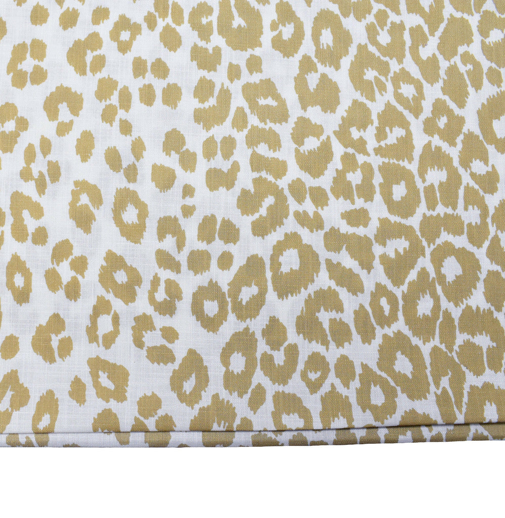 Schumacher - Iconic Leopard - Linen  - Made To Measure Professionally Made Roman Blind.
