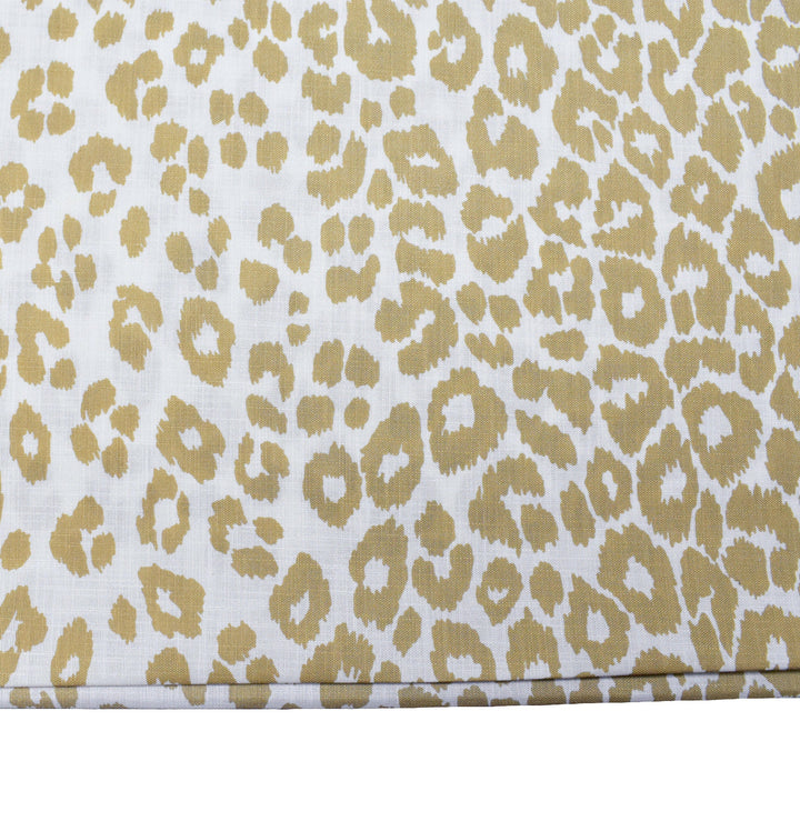Schumacher - Iconic Leopard - Linen  - Made To Measure Professionally Made Roman Blind.