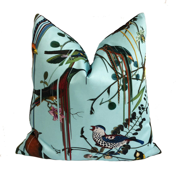 Christian Lacroix for Designers Guild - Birds Sinfonia - Source - Expressive Bird Iconic Botanical Designer Cushion Cover - Luxury Pillow