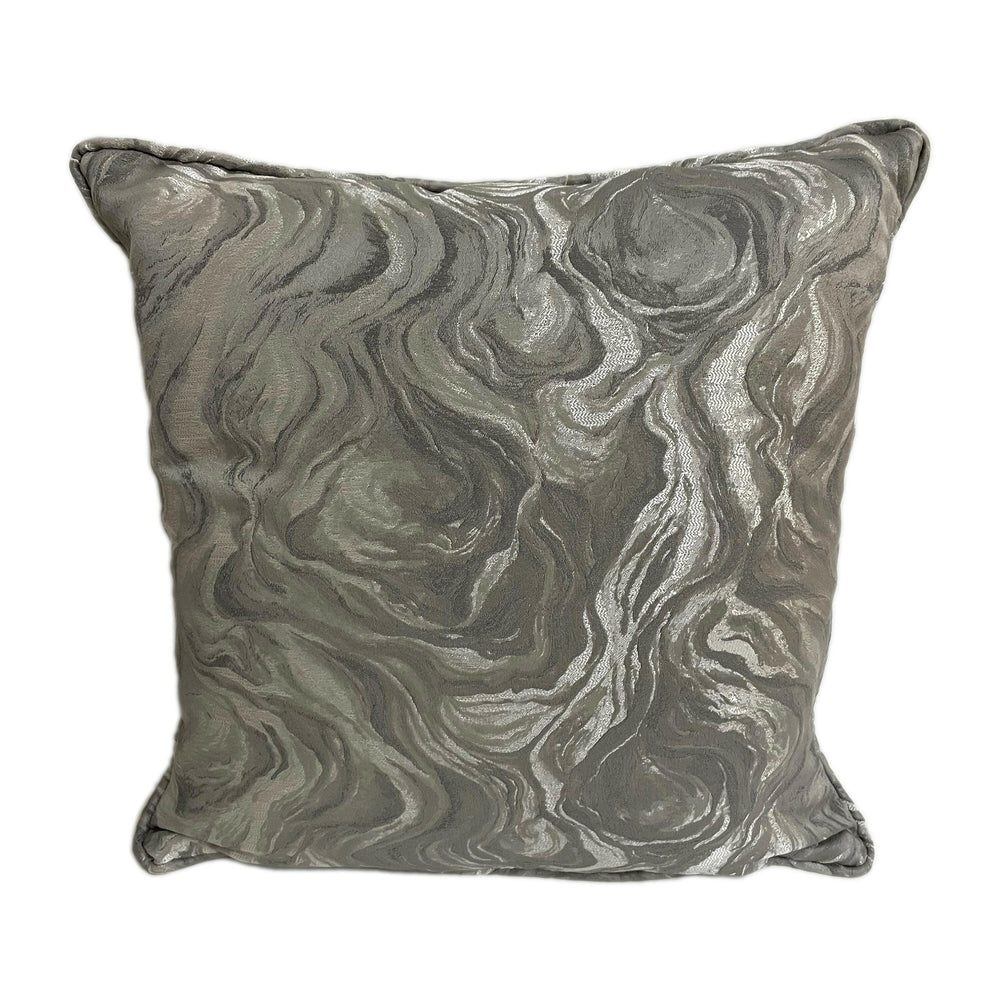 Clarke and Clarke - Lavico - Pewter - Stunning Designer Cushion Cover Home Décor Throw Pillow.