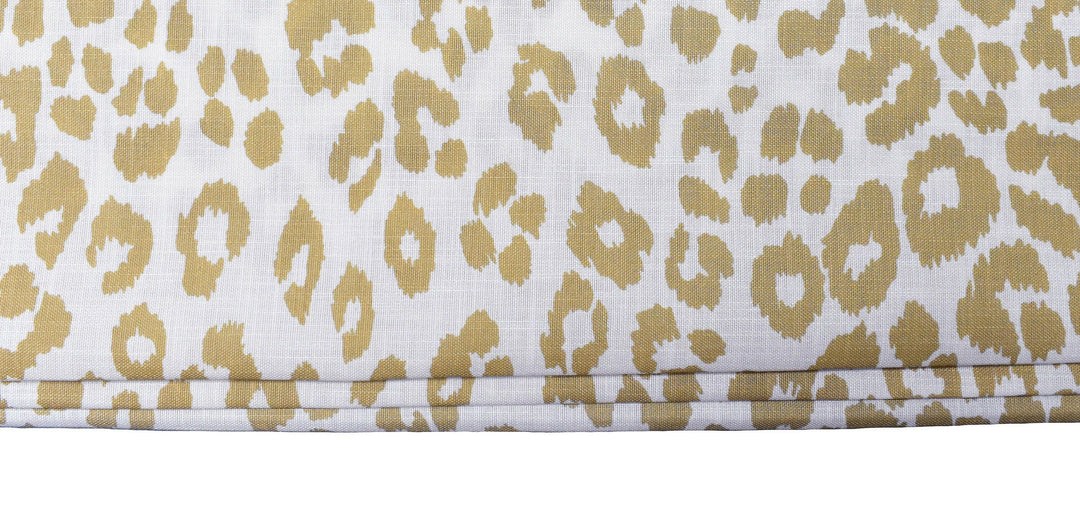 Schumacher - Iconic Leopard - Linen  - Made To Measure Professionally Made Roman Blind.
