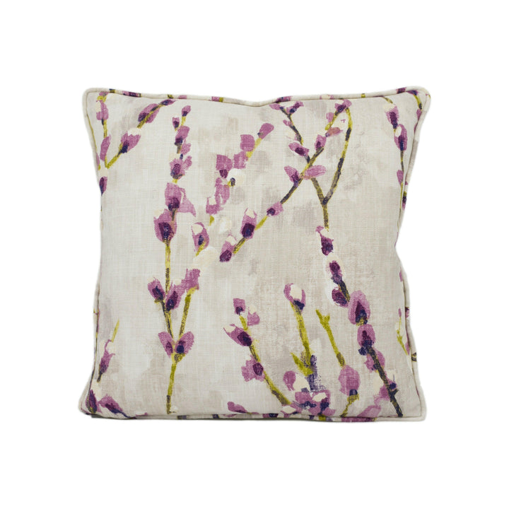 Harlequin - Salice - Plum - Vibrant Floral Designer Cushion Cover Throw Pillow Handmade Home Décor.