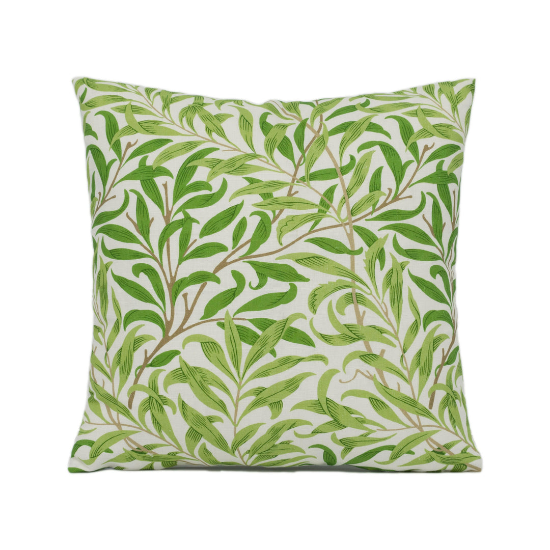 William Morris - Willow Boughs - Leaf Green - Simply Morris - Classic Spring English Cushion Cover - Luxury Throw Pillow - Handmade Home.