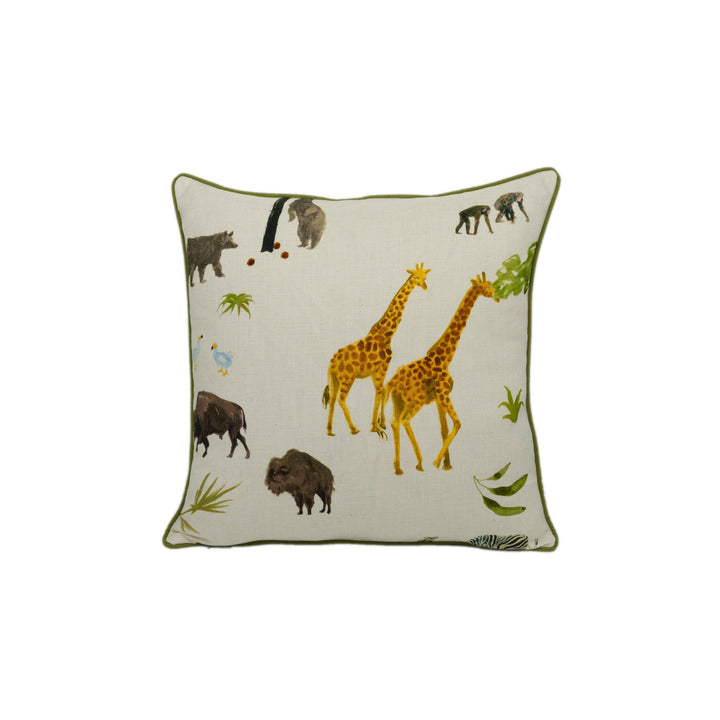 Andrew Martin - Noah - Multi - Piped Stunning Cushion Cover - Designer Throw Pillow Luxury Handmade Deoc.