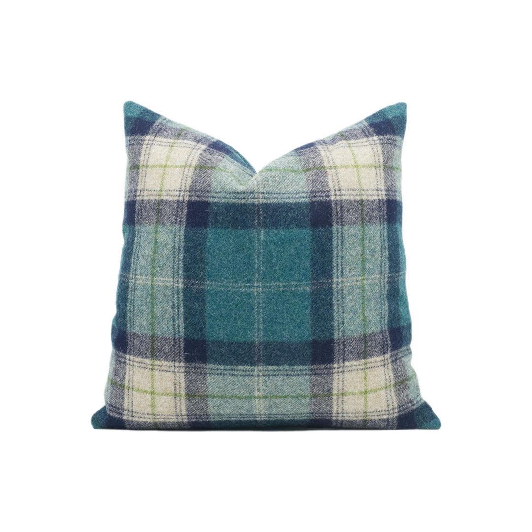 Abraham Moon Skye Jade - 100% Wool Cushion Cover