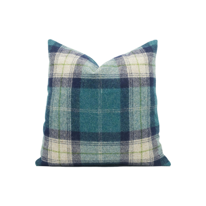 Abraham Moon Skye Jade - 100% Wool Cushion Cover