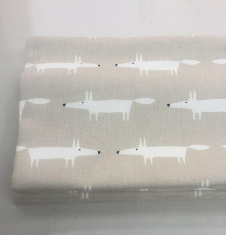 Scion -Little Fox - Snow -   Made To Measure Professionally Made Roman Blind.
