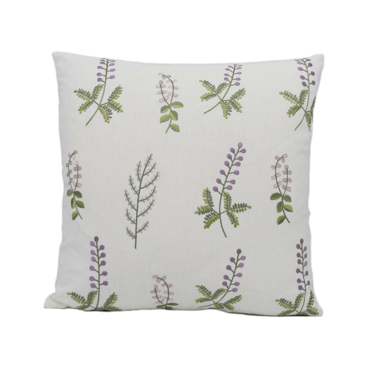 Sanderson - Bilberry - Celadon / Fig - Handmade Cushion Cover Stunning Throw Pillow Designer Home Décor.