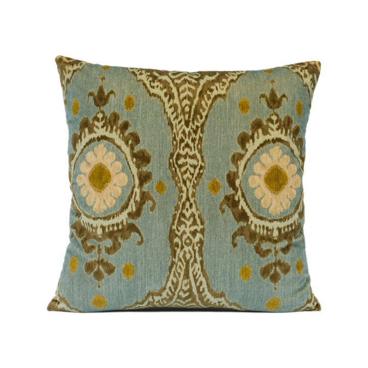 Lewis &amp; Wood - Nikita - Marina - Stunning Velvet Cushion Cover Handmade Throw Pillow Designer Moroccan Style Home Décor.