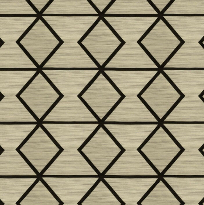 Scion - Pivot - Taupe / Onyx - Stylish Neutral Geometric Cushion Cover - Handmade Throw Pillow Designer Home Decor.