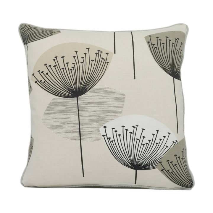 Sanderson - Dandelion Clocks - Neutral - Cushion Cover Throw Pillow Designer Home Decor.