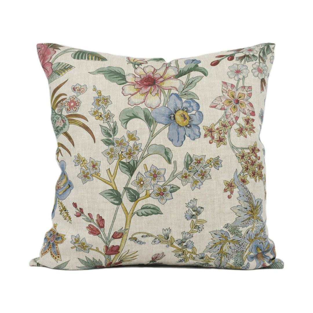 St. Leger &amp; Viney - Cordelia - Col 1 - Stunning Classic Floral Cushion Cover - Handmade Throw Pillow - Designer Home Décor.