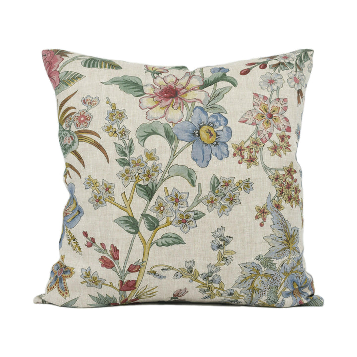 St. Leger &amp; Viney - Cordelia - Col 1 - Stunning Classic Floral Cushion Cover - Handmade Throw Pillow - Designer Home Décor.