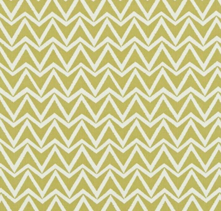 Scion - Dhurrie - 3 Colourways Available - Indigo / Stucco / Sauterine - Chunky Chevron Cushion Cover - Handmade Throw Pillow Designer.