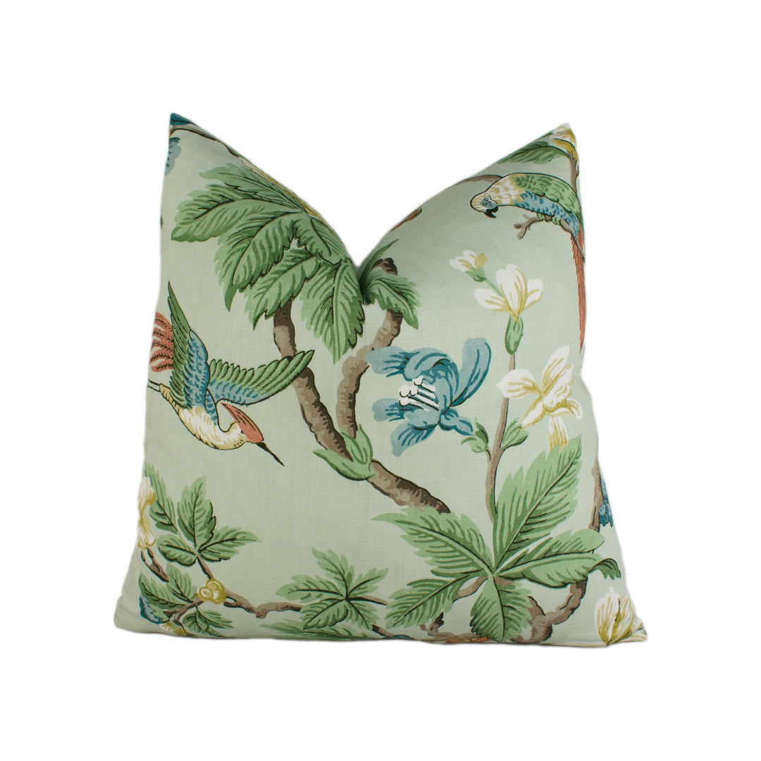 Sanderson - Lophura - English Grey - Stunning Designer Cushion Cover Home Décor Throw Pillow.