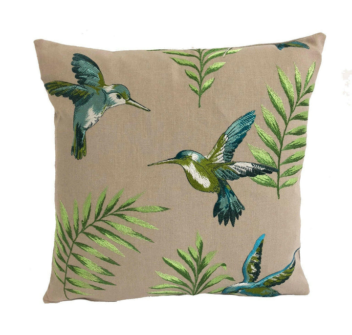 ILiv - Montserrat - Lagoon - Cushion Cover Pillow Throw Stunning Embroidered Design.