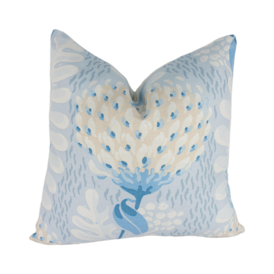 Thibaut - Tiverton - Spa Blue - Stunning Cushion Cover Pillow Throw Designer Home Decor.