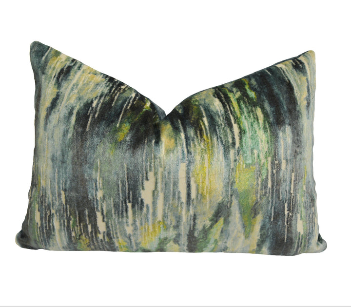 Clarke &amp; Clarke - Umbra - Peacock - Sumptuous Designer Velvet Cushion Cover Throw Pillow Home Decor