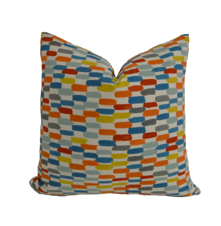 Prestigious - Batik - Jaffa - Quirky Colourful Brushstrokes Cushion Cover - Handmade Throw Pillow Designer Home Decor.