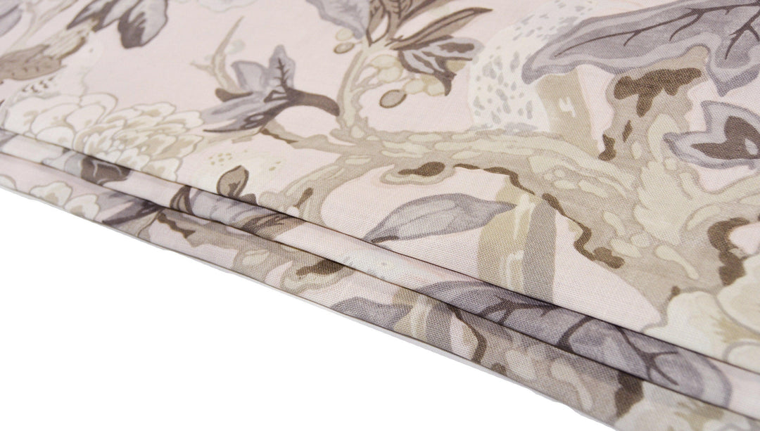 Schumacher - Bermuda Blossom - Blush -  Made To Measure Professionally Made Roman Blind.