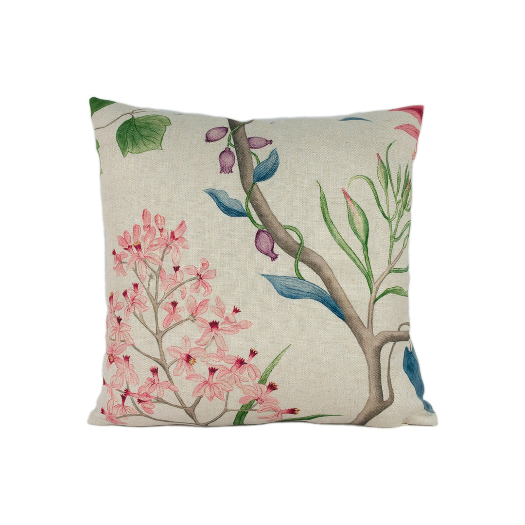Sanderson - Clementine - Indienne - Cushion Cover Throw Pillow Stunning Designer Home Decor.