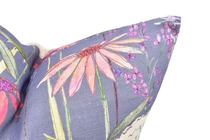 Voyage - Hermione - Indigo - Whimsical Watercolour Floral