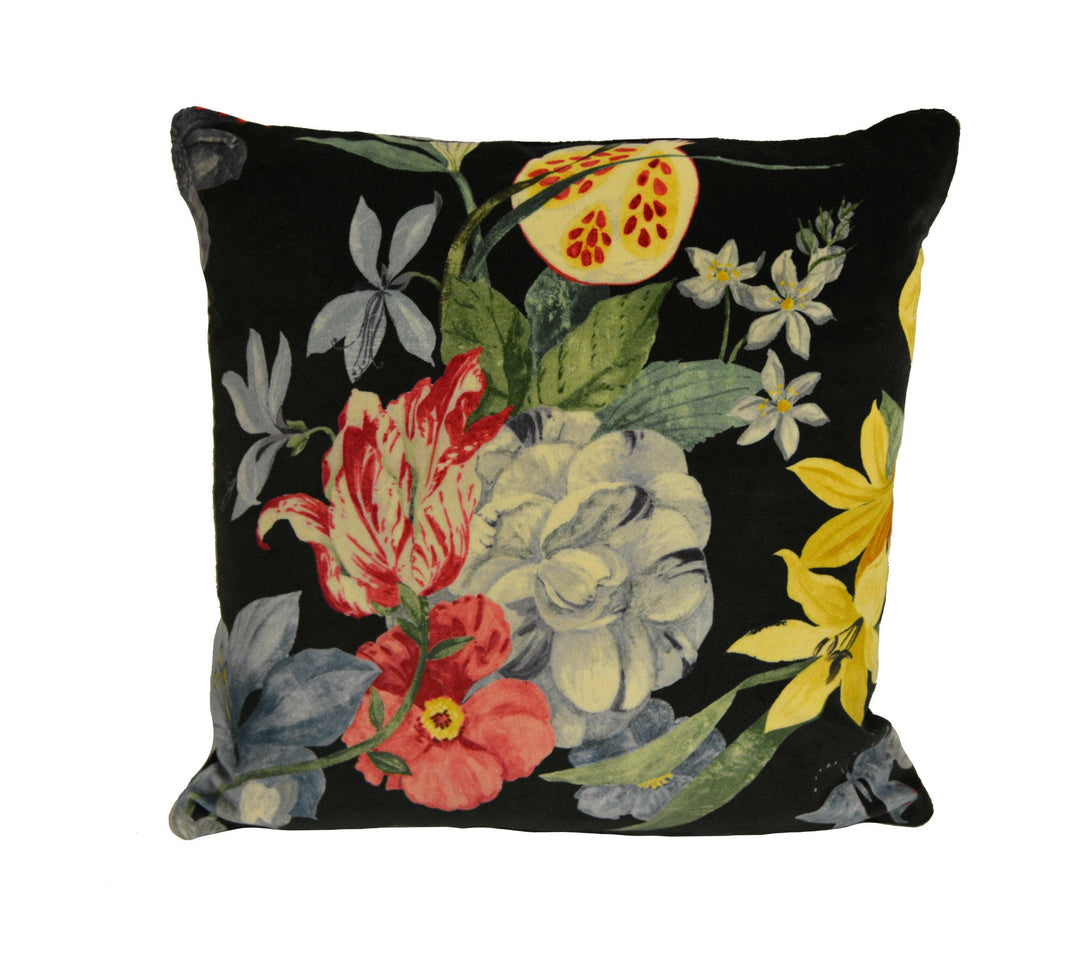 Jane Churchill - Ipanema Velvet - Charcoal -  Beautiful Cushion Cover Home Decor Pillow Throw.