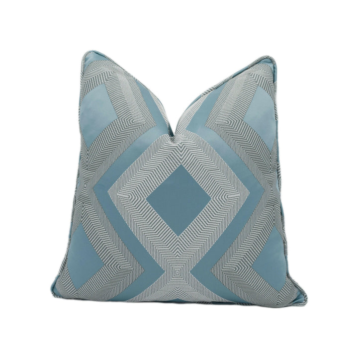 Panaz - Palais - Ocean - Stunning Self Piped Cushion Cover Handmade Throw Pillow Designer Home Décor.