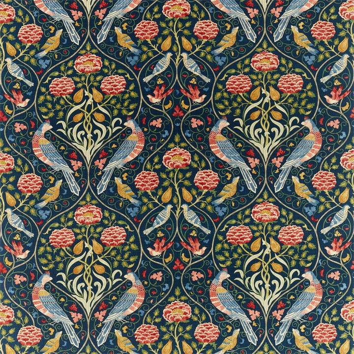 William Morris - Seasons By May - Indigo - Lampshade/Ceiling Light  Stunning Handmade.