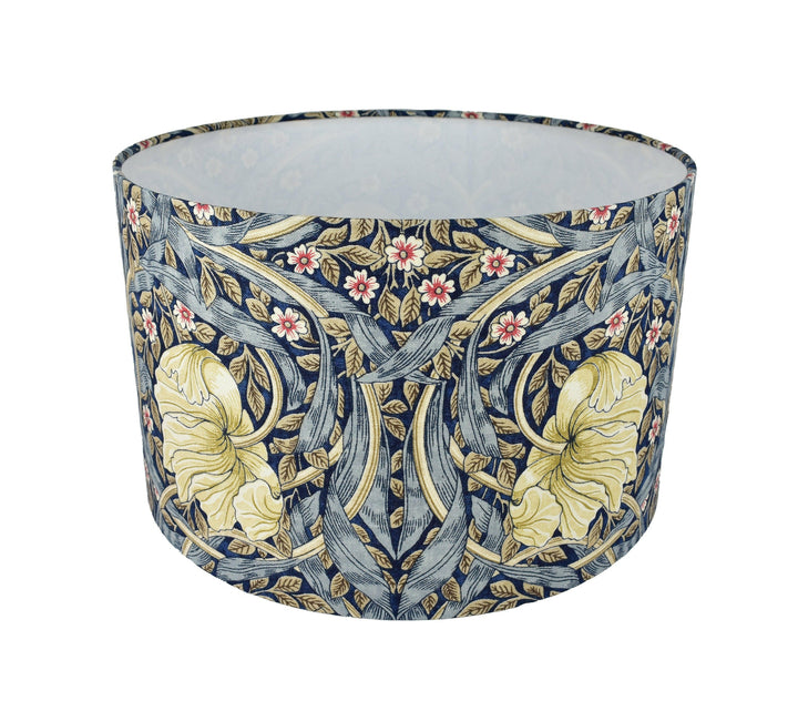 William Morris - Pimpernel - Indigo /Hemp - Lampshade Stunning Handmade Designer Home Decor.