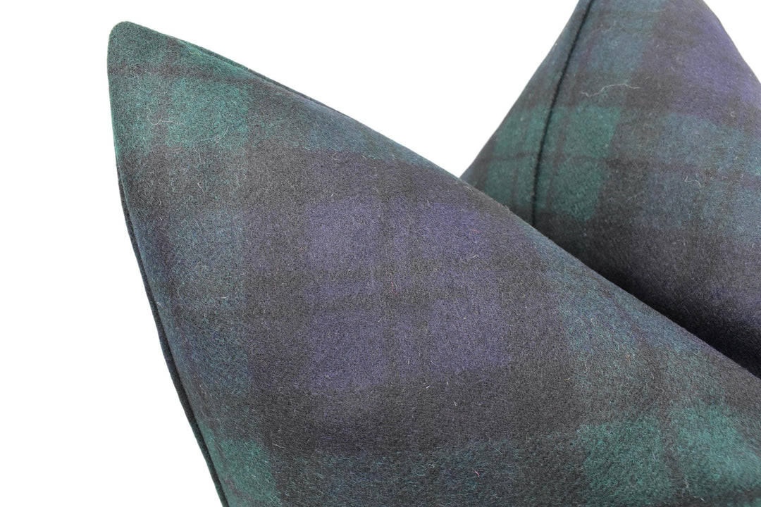 a close up of a tie on a white background