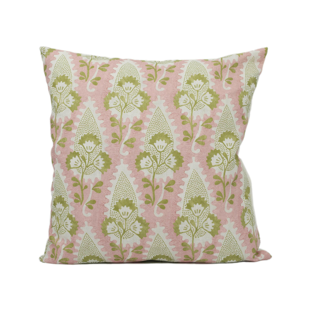 Thibaut - Anna French - Cornwall - Blush - Beautiful Botanical Paisley Designer Cushion Cover - Luxury Throw Pillow - Handmade Home Décor.