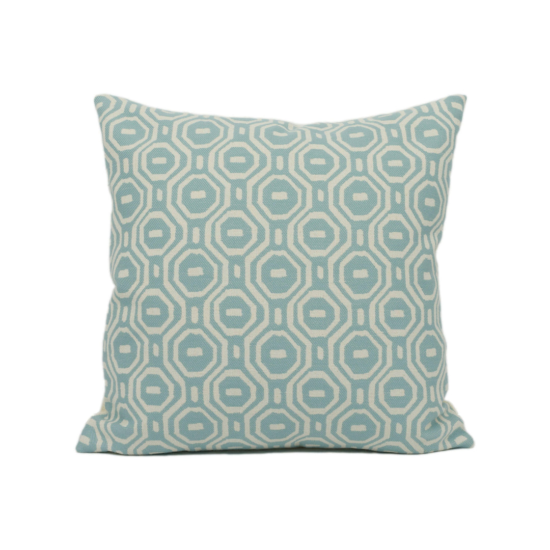 Clarke & Clarke x Studio G - Gotska - Glacier - Funky Scandinavian Geometric Cushion Cover - Handmade Throw Pillow - Designer Home Décor.