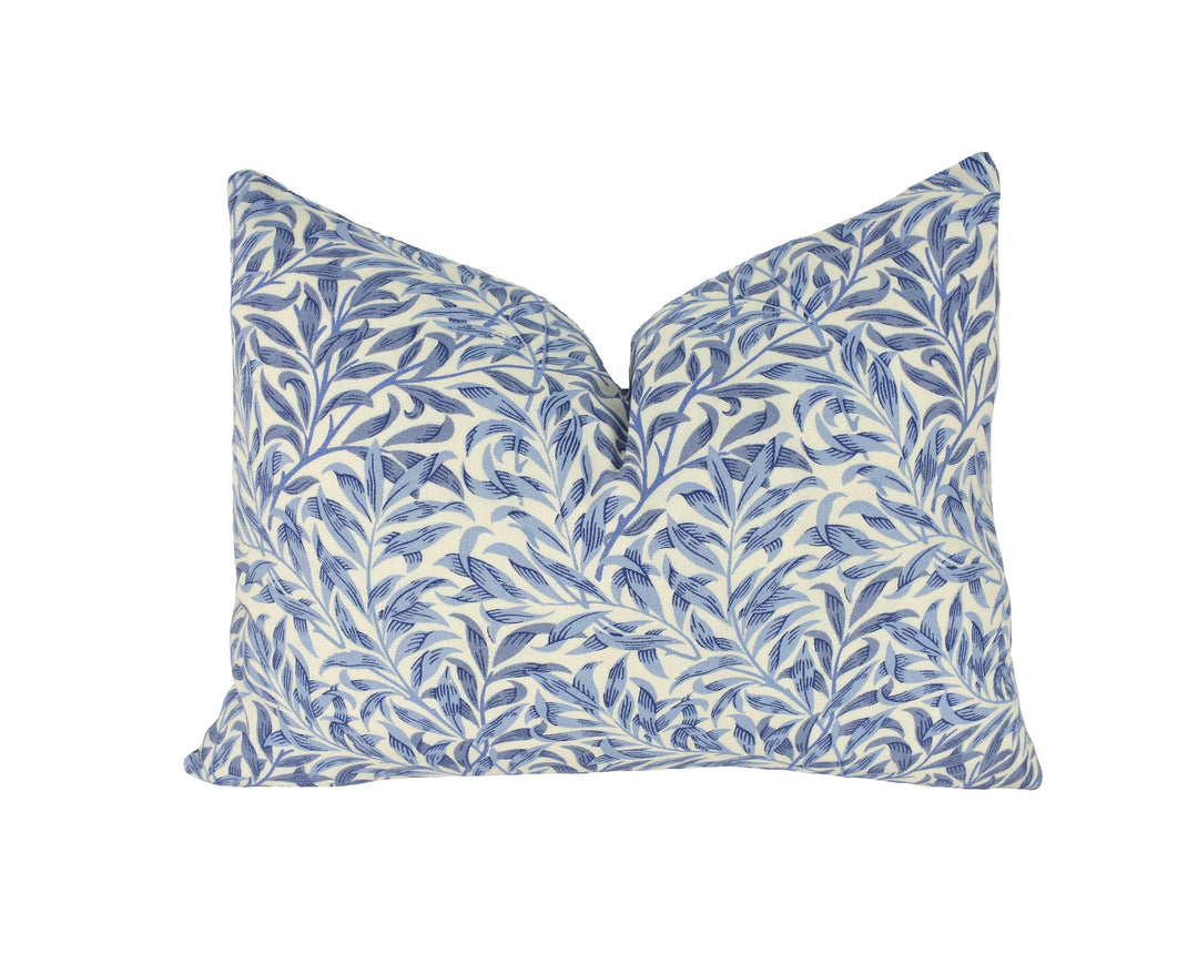 William Morris - Willow Boughs Minor - Blue - Cushion Cover Throw Pillow Designer Home Decor.