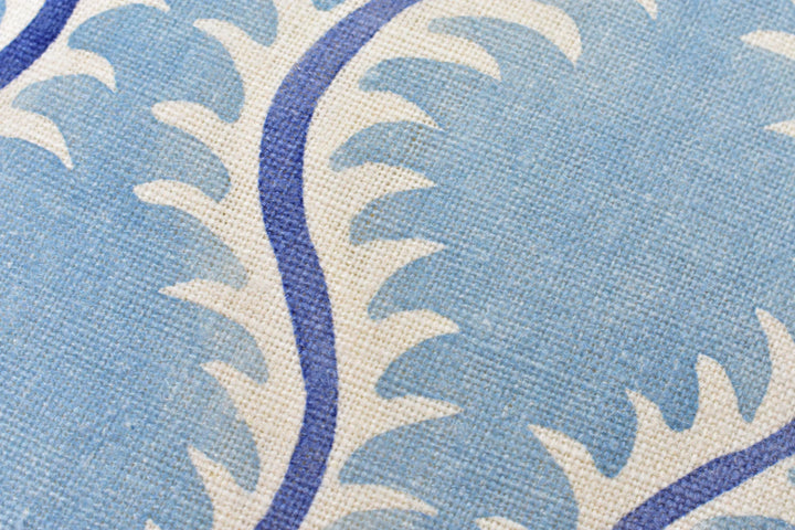 Linwood – Helter Skelter – Fountain – Luxury Designer Fern Linen Cushion Cover