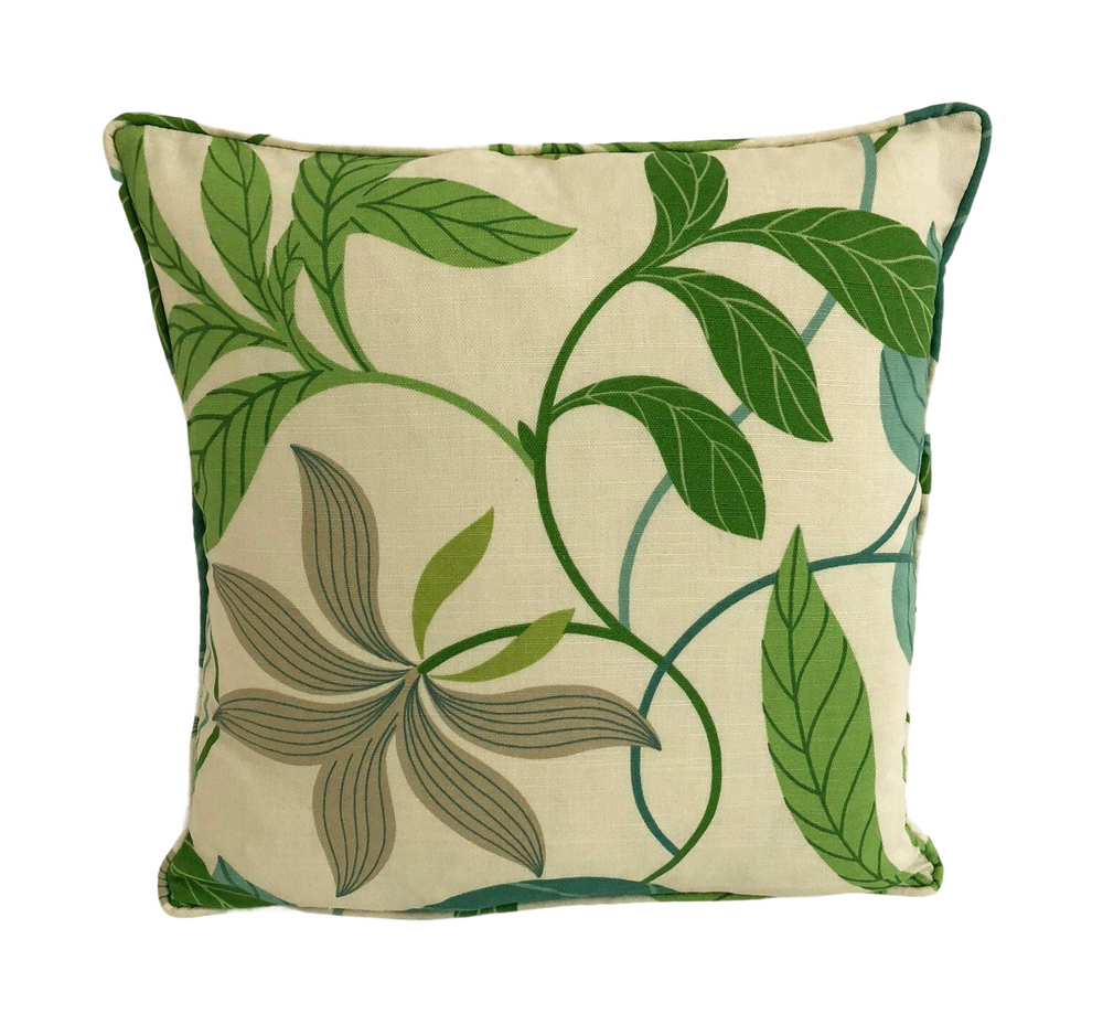 Sanderson - Ione Prints & Weaves - Folia - Cushion Cover Throw Pillow Designer Home Decor.
