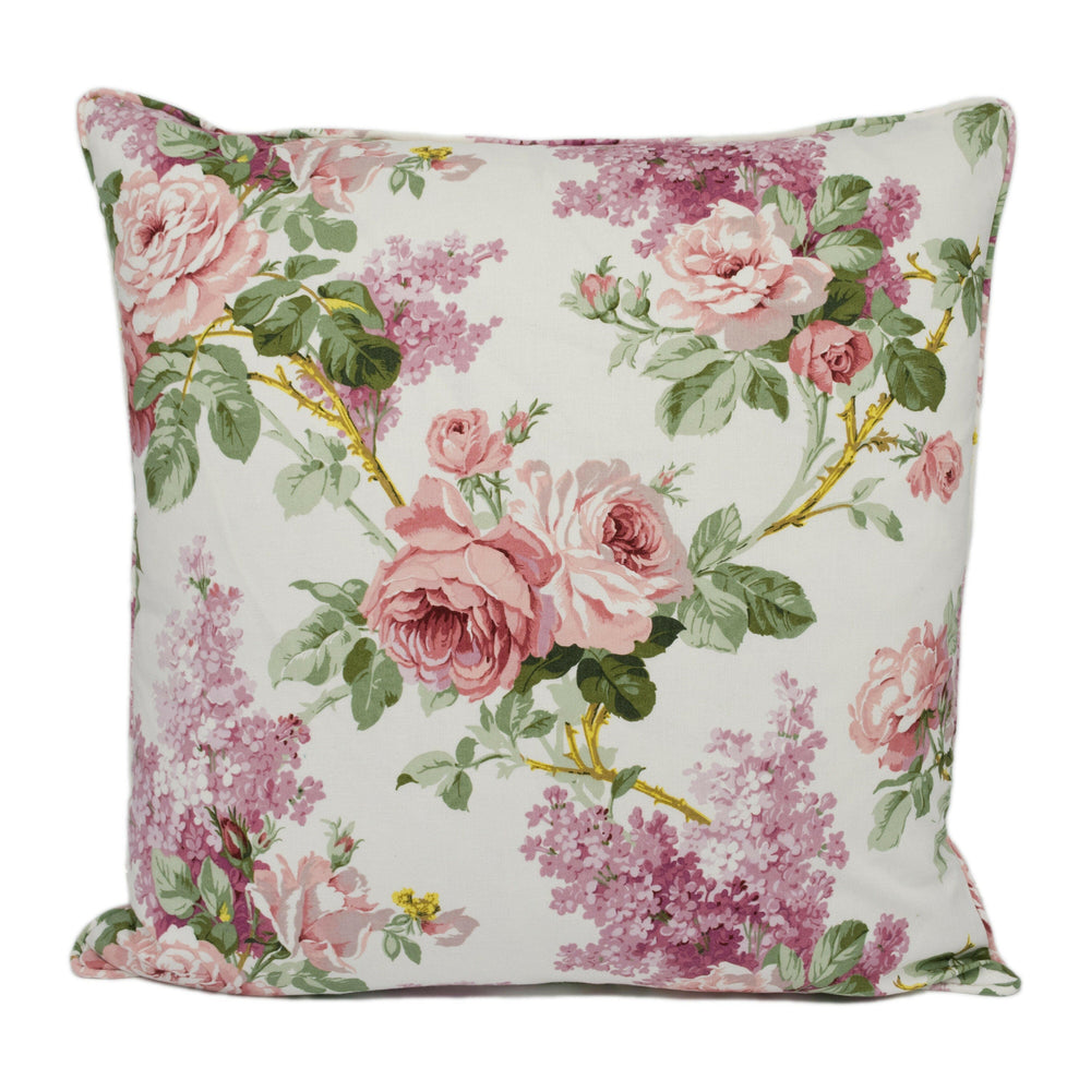 Sanderson - Sorilla - Pink /Lilac - Cushion Cover Throw Pillow Designer Home Decor.
